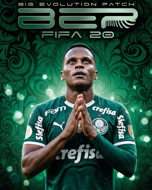 Jogador do Palmeiras na capa do Big Evolution Patch 20