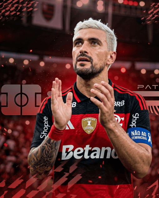 Jogador do Flamengo na capa do Big Evolution Patch 26